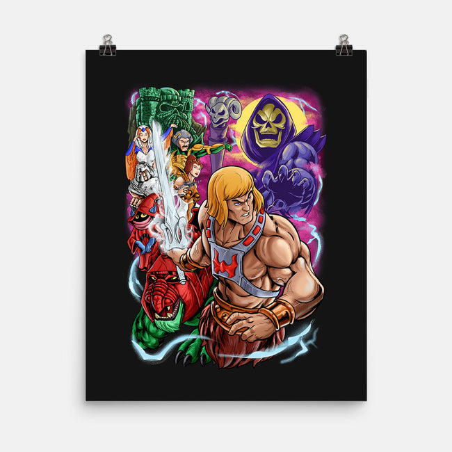 Power Of Greyskull-None-Matte-Poster-Nihon Bunka