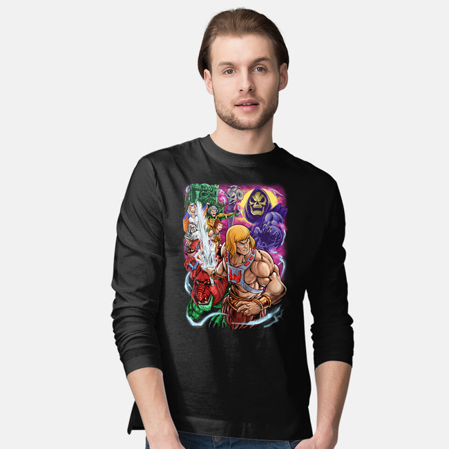 Power Of Greyskull-Mens-Long Sleeved-Tee-Nihon Bunka