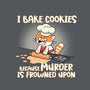 I Bake Cookies-None-Adjustable Tote-Bag-Freecheese