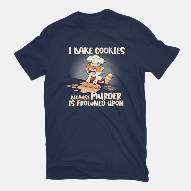 I Bake Cookies-Unisex-Basic-Tee-Freecheese