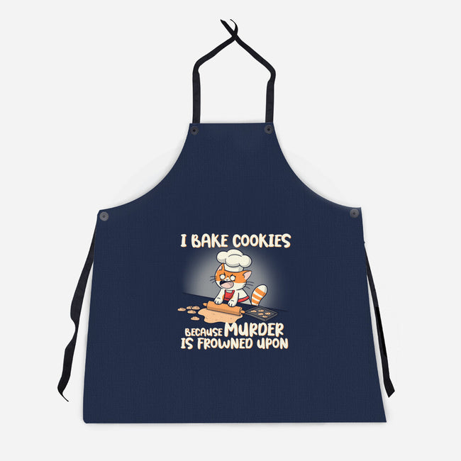 I Bake Cookies-Unisex-Kitchen-Apron-Freecheese