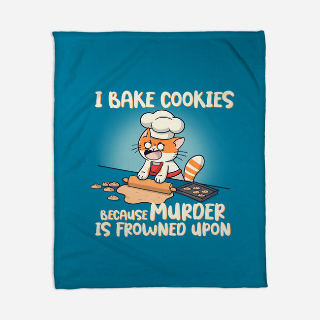 I Bake Cookies-None-Fleece-Blanket-Freecheese