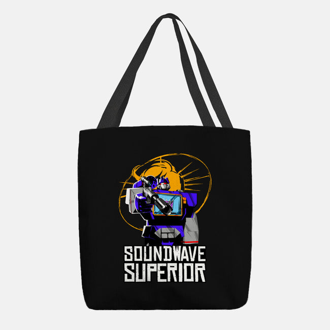 Soundwave Superior-None-Basic Tote-Bag-manoystee