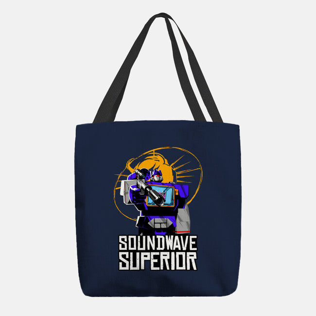 Soundwave Superior-None-Basic Tote-Bag-manoystee