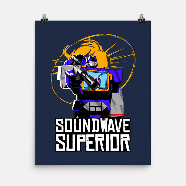 Soundwave Superior-None-Matte-Poster-manoystee