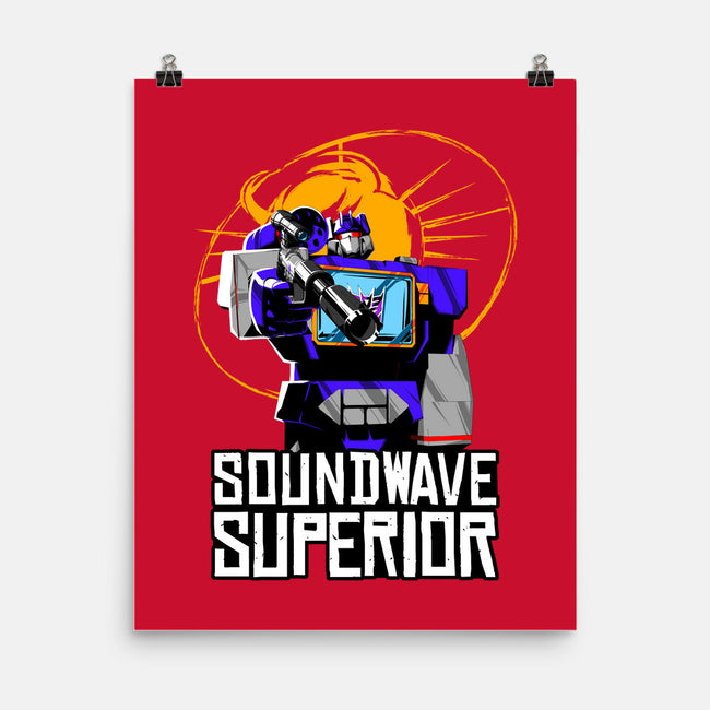 Soundwave Superior-None-Matte-Poster-manoystee