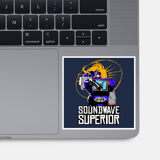 Soundwave Superior-None-Glossy-Sticker-manoystee