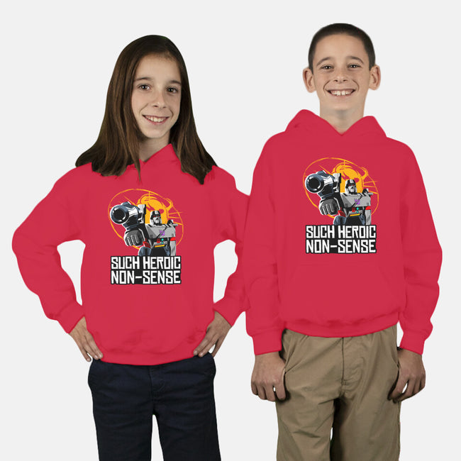 Such Heroic Non-Sense-Youth-Pullover-Sweatshirt-manoystee