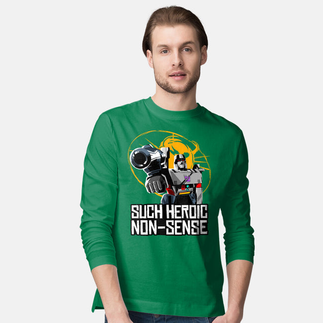 Such Heroic Non-Sense-Mens-Long Sleeved-Tee-manoystee