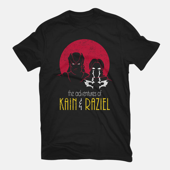 Adventures Of Kain And Raziel-Womens-Fitted-Tee-Cattoc_C