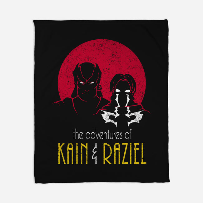 Adventures Of Kain And Raziel-None-Fleece-Blanket-Cattoc_C