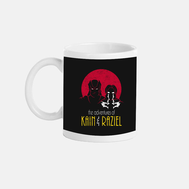 Adventures Of Kain And Raziel-None-Mug-Drinkware-Cattoc_C