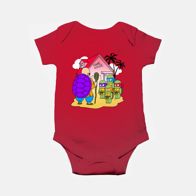 Kame Master-Baby-Basic-Onesie-Andriu