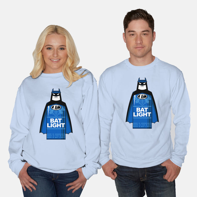 Bat Light-Unisex-Crew Neck-Sweatshirt-krisren28