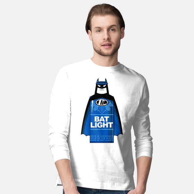 Bat Light-Mens-Long Sleeved-Tee-krisren28