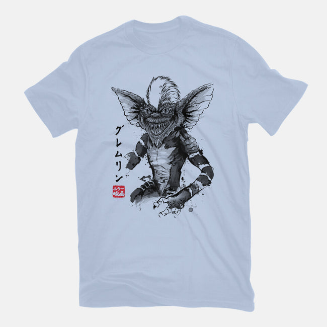 Kingston Falls Creature Sumi-e-Mens-Heavyweight-Tee-DrMonekers