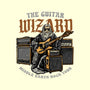 The Guitar Wizard-None-Removable Cover w Insert-Throw Pillow-glitchygorilla