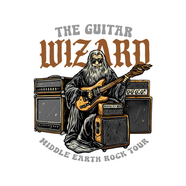 The Guitar Wizard-Youth-Pullover-Sweatshirt-glitchygorilla