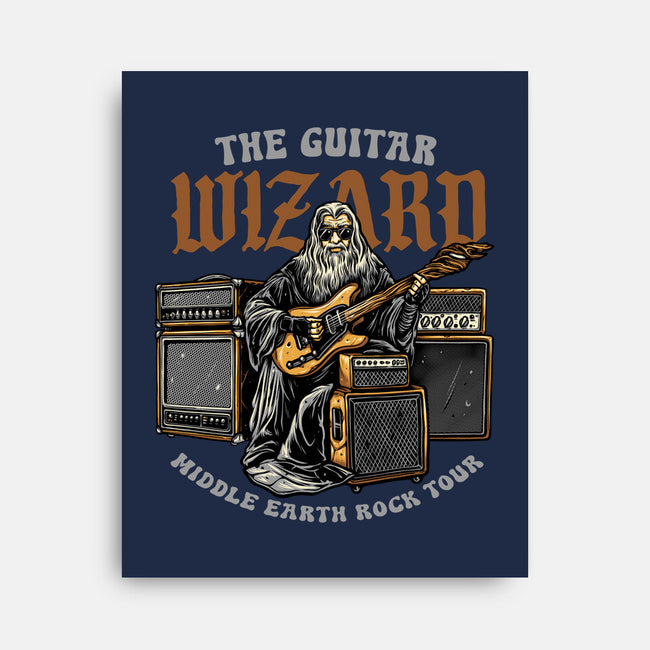 The Guitar Wizard-None-Stretched-Canvas-glitchygorilla