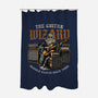 The Guitar Wizard-None-Polyester-Shower Curtain-glitchygorilla