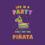 Life Is A Party-Womens-Off Shoulder-Tee-kg07