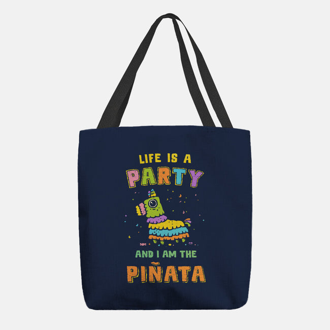 Life Is A Party-None-Basic Tote-Bag-kg07