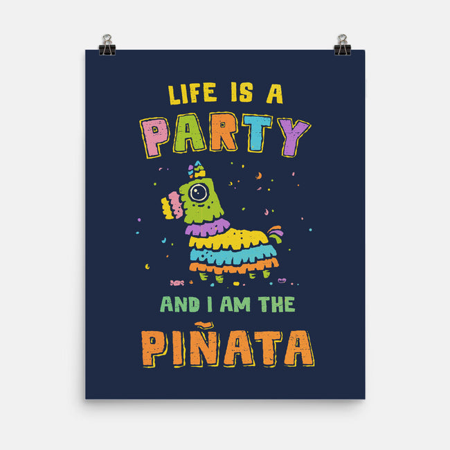 Life Is A Party-None-Matte-Poster-kg07