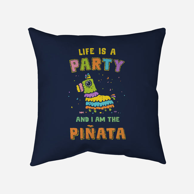 Life Is A Party-None-Removable Cover w Insert-Throw Pillow-kg07