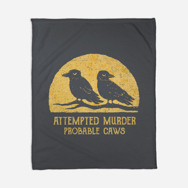 Probable Caws-None-Fleece-Blanket-kg07