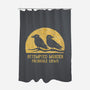 Probable Caws-None-Polyester-Shower Curtain-kg07