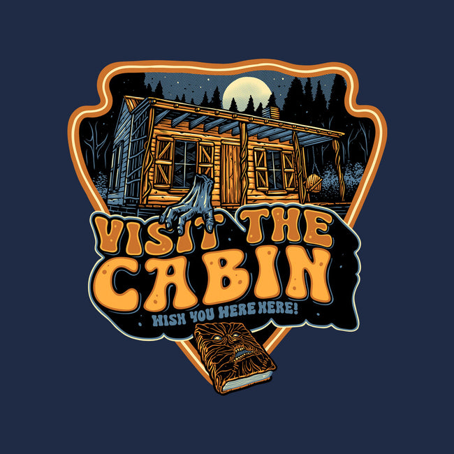 Visit The Cabin-None-Glossy-Sticker-glitchygorilla