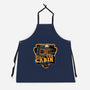 Visit The Cabin-Unisex-Kitchen-Apron-glitchygorilla