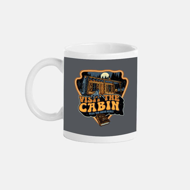 Visit The Cabin-None-Mug-Drinkware-glitchygorilla