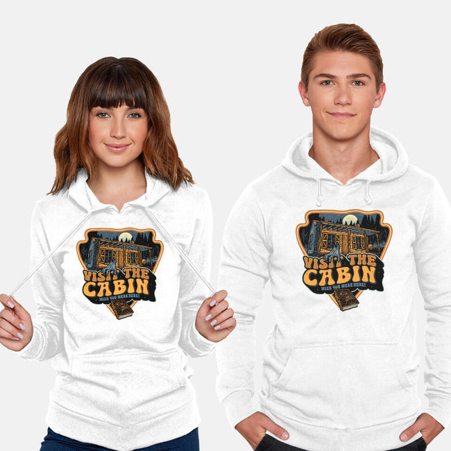 Visit The Cabin-Unisex-Pullover-Sweatshirt-glitchygorilla