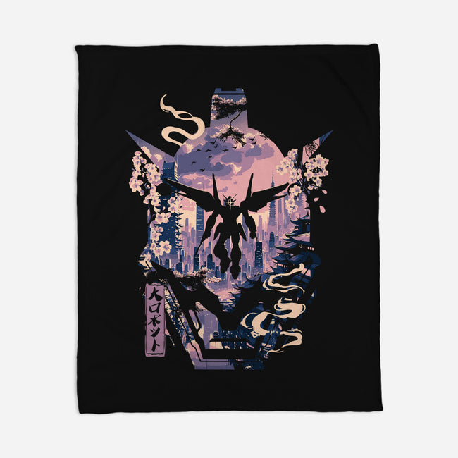 Mobile Suit-None-Fleece-Blanket-Arinesart