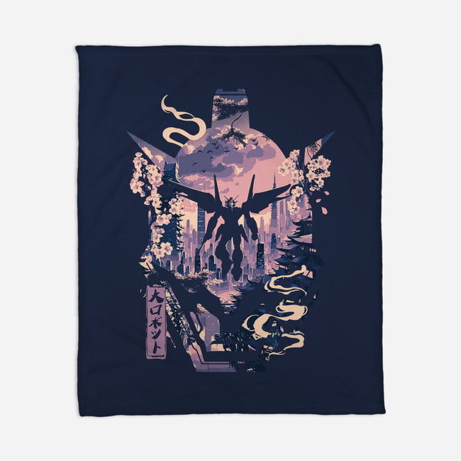 Mobile Suit-None-Fleece-Blanket-Arinesart