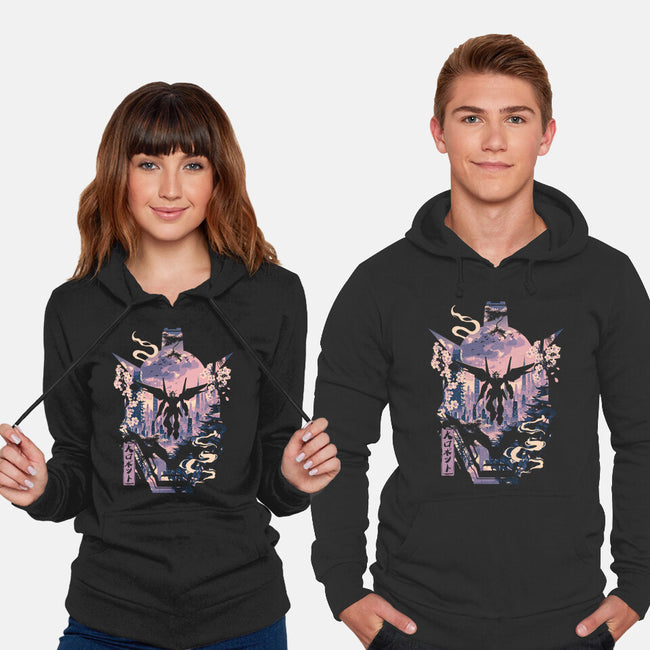 Mobile Suit-Unisex-Pullover-Sweatshirt-Arinesart