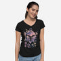 Mobile Suit-Womens-V-Neck-Tee-Arinesart