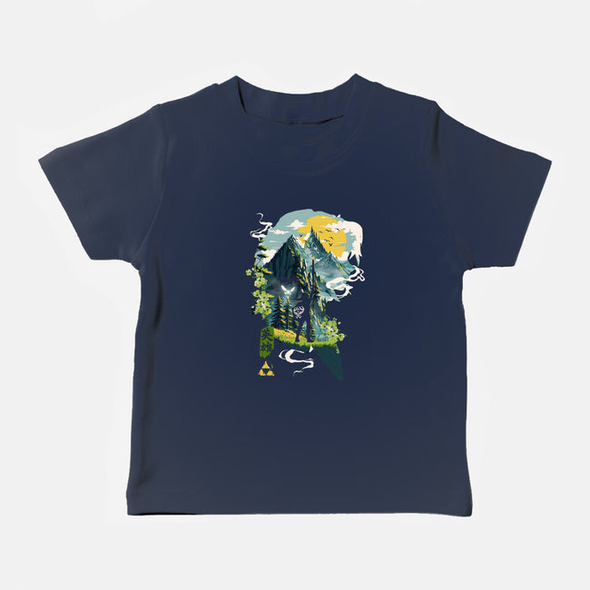 Ballad Of The Hero-Baby-Basic-Tee-Arinesart