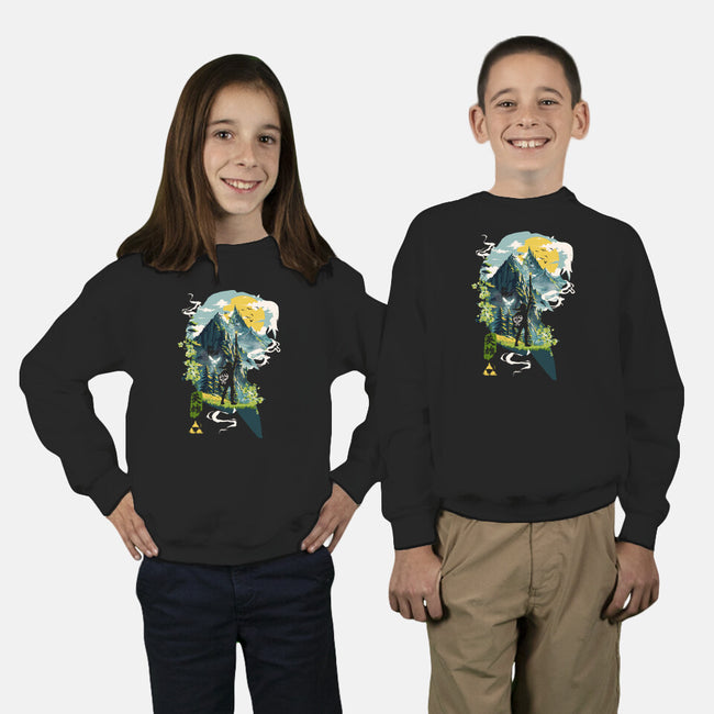 Ballad Of The Hero-Youth-Crew Neck-Sweatshirt-Arinesart