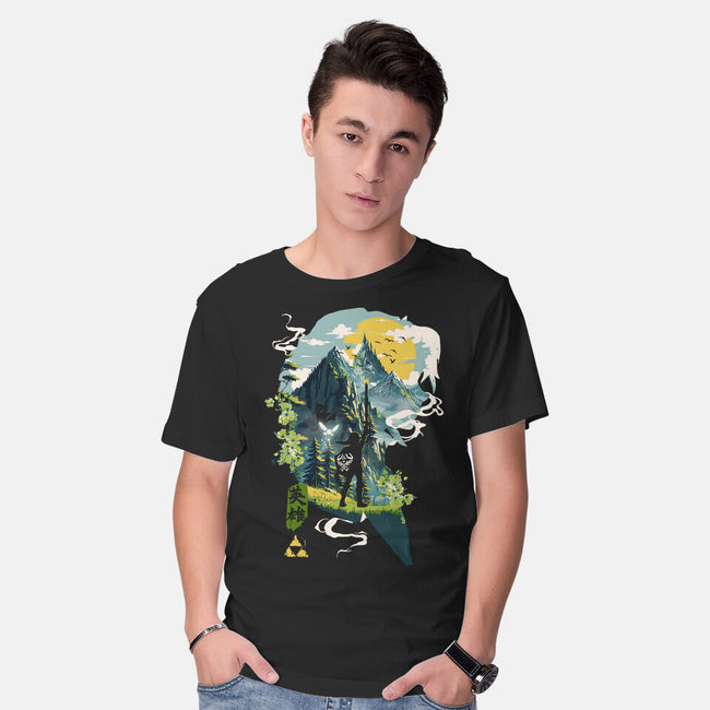 Ballad Of The Hero-Mens-Basic-Tee-Arinesart