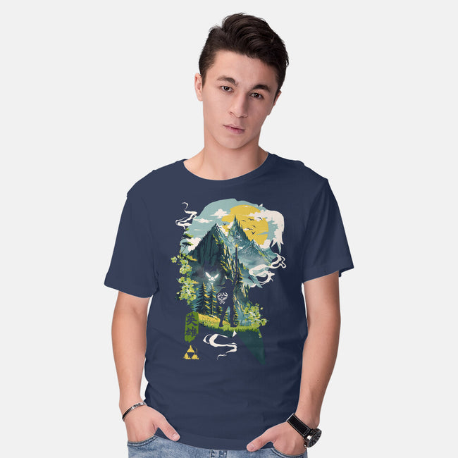 Ballad Of The Hero-Mens-Basic-Tee-Arinesart