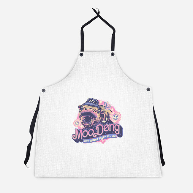 Just Wanna Sleep All Day-Unisex-Kitchen-Apron-glitchygorilla