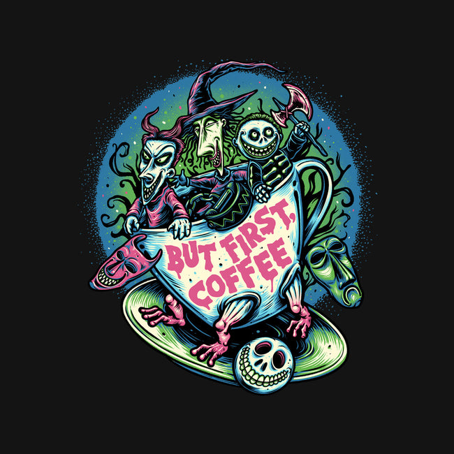 But First Coffee-Mens-Heavyweight-Tee-glitchygorilla