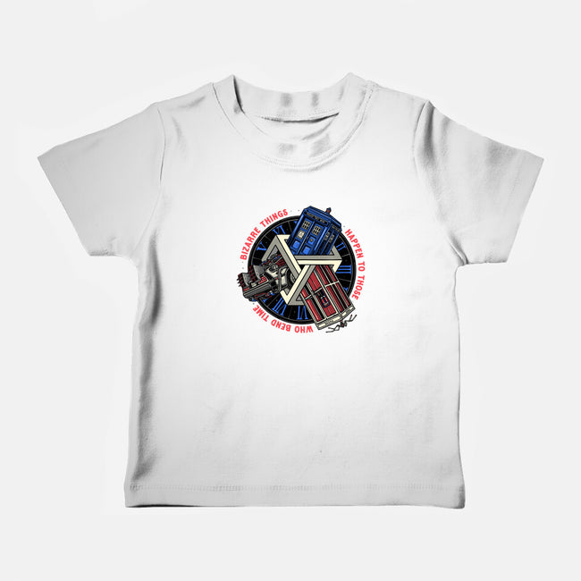 Time Benders-Baby-Basic-Tee-glitchygorilla