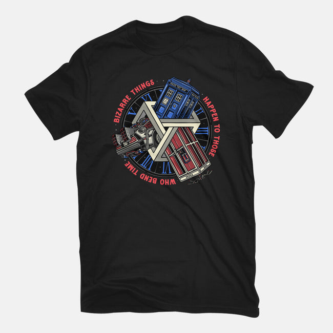 Time Benders-Mens-Basic-Tee-glitchygorilla