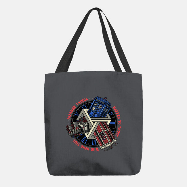 Time Benders-None-Basic Tote-Bag-glitchygorilla