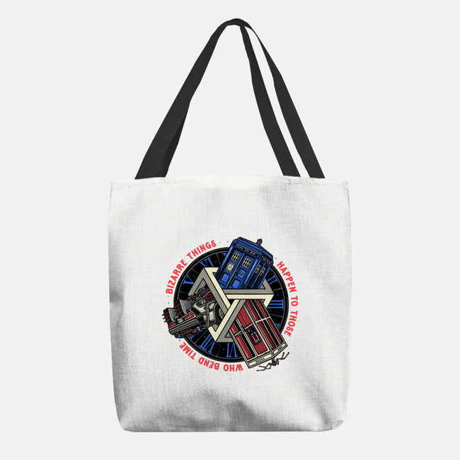 Time Benders-None-Basic Tote-Bag-glitchygorilla