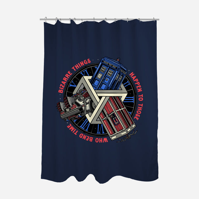 Time Benders-None-Polyester-Shower Curtain-glitchygorilla