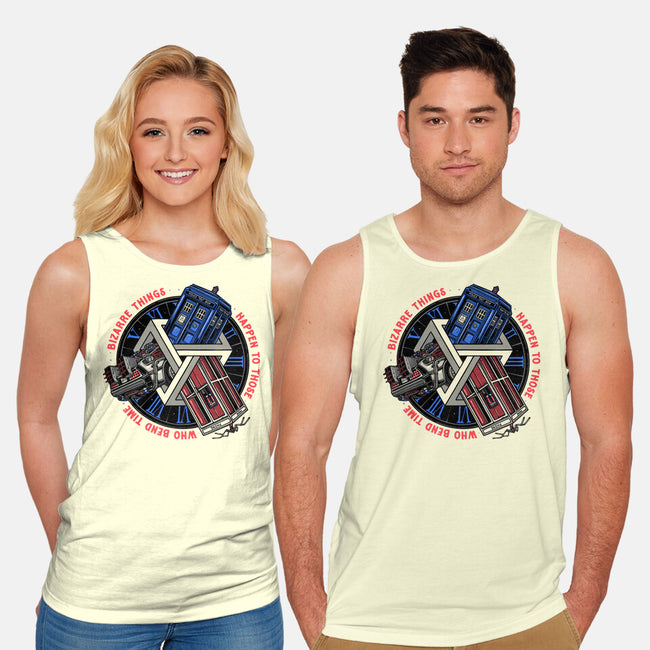 Time Benders-Unisex-Basic-Tank-glitchygorilla